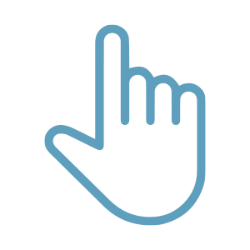 Hand icon