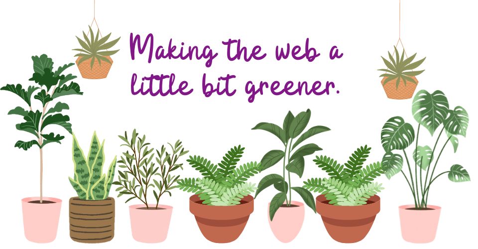 Making the web a little greener